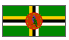 Dominikanische Republik Flagge